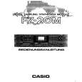 CASIO FZ-20M Manual de Usuario