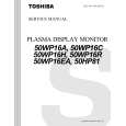 TOSHIBA 50WP16EA Manual de Servicio