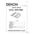 DENON DCA-800 Manual de Servicio