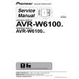 PIONEER AVR-W6100/UC Manual de Servicio