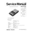 PANASONIC RQ-2104 Manual de Servicio