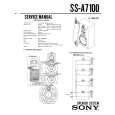 SONY SSA7100 Manual de Servicio