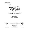 WHIRLPOOL 1DWTW5205SQ0 Catálogo de piezas WHIRLPOOL 1DWTW5205SQ0 Catálogo de piezas