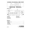YAMAHA A460 Manual de Servicio