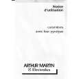 ARTHUR MARTIN ELECTROLUX CE6058-1 Manual de Usuario