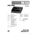 SONY BM246 Manual de Servicio
