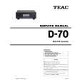 TEAC D-70 Manual de Servicio