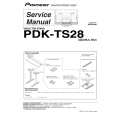 PIONEER PDK-TS28/WL5 Manual de Servicio