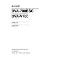 SONY DVA-700BSC Manual de Servicio