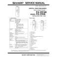 SHARP PA-VR5E Manual de Servicio