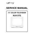 GFM MJ413TG Manual de Servicio