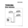 TOSHIBA RAV-M200A Manual de Servicio