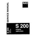 NAD S200 Manual de Servicio