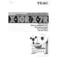 TEAC X7R Manual de Usuario