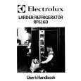 ELECTROLUX RF616D Manual de Usuario