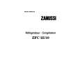 ZANUSSI ZFC25/10RD Manual de Usuario