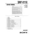 SONY SRPV110 Manual de Servicio