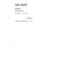 CANON NP4050 Catálogo de piezas