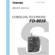 TOSHIBA FD9839 Manual de Servicio