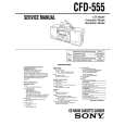 SONY CFD555 Manual de Servicio