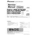 PIONEER DEH-P840MP Manual de Servicio