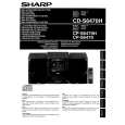 SHARP CDS6470H Manual de Usuario