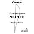 PIONEER PD-F1009/KU/CA Manual de Usuario