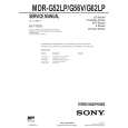 SONY MDR-G62LP Catálogo de piezas