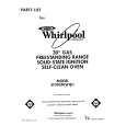 WHIRLPOOL SF395PEWW1 Catálogo de piezas