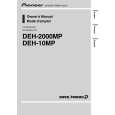 PIONEER DEH-2000MP/XS/UC Manual de Usuario