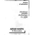 ARTHUR MARTIN ELECTROLUX CL2220E Manual de Usuario