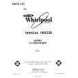 WHIRLPOOL EV150NXWN02 Catálogo de piezas