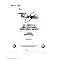 WHIRLPOOL RF395PXWW1 Catálogo de piezas