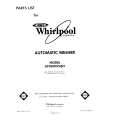 WHIRLPOOL LA9800XSW2 Catálogo de piezas