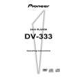 PIONEER DV-333/KC Manual de Usuario