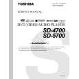 TOSHIBA SD5700 Manual de Servicio