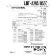 SONY LBT-D550 Manual de Servicio