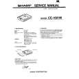 SHARP CE-1601M Manual de Servicio