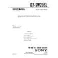 SONY ICFSW20SL Manual de Servicio