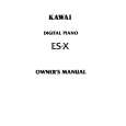 KAWAI ES-X Manual de Usuario