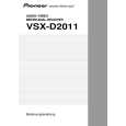 PIONEER VSX-D2011 Manual de Usuario PIONEER VSX-D2011 Manual de Usuario
