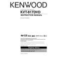 KENWOOD KVT817DVD Manual de Usuario