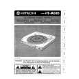 HITACHI HT-MD30 Manual de Usuario