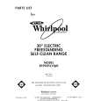 WHIRLPOOL RF395PXVN0 Catálogo de piezas
