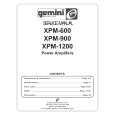 GEMINI XPM-1200 Manual de Servicio