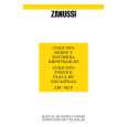 ZANUSSI ZHC762PN Manual de Usuario