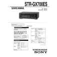 SONY STR-GX700ES Manual de Servicio