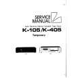 LUXMAN K-105 Manual de Servicio