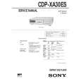 SONY CDP-XA30ES Manual de Servicio