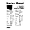 PANASONIC TX25XD60C Manual de Servicio